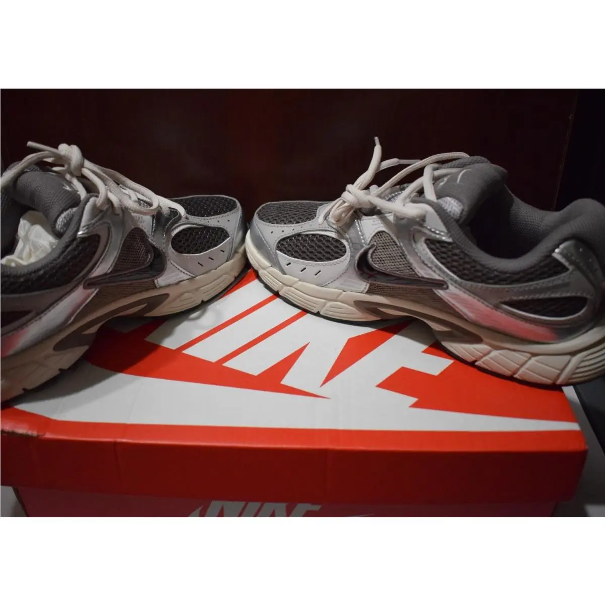Nike shoes - Gray Silver Black 6