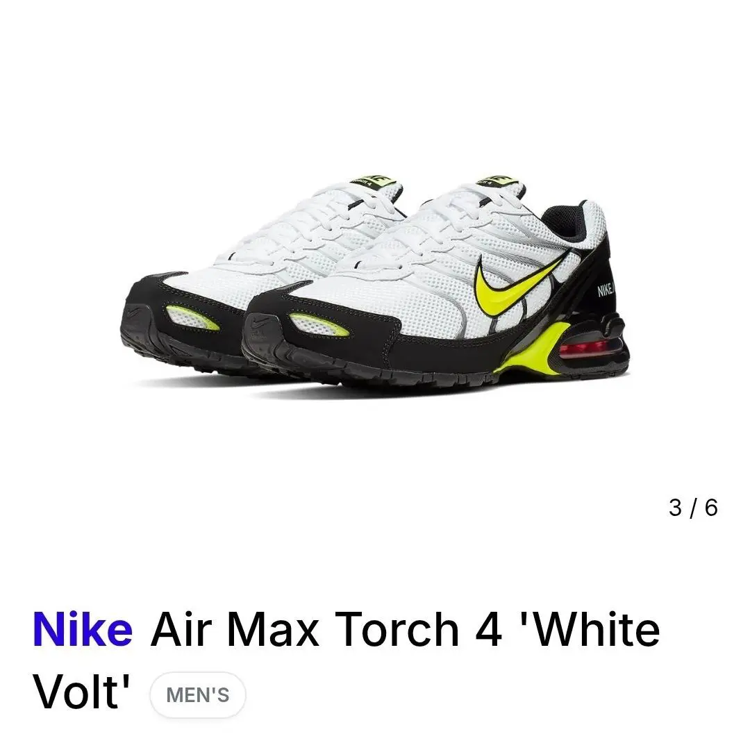 Nike shoes - Nike Air Max Torch 4 - CK0061-100 - White 2