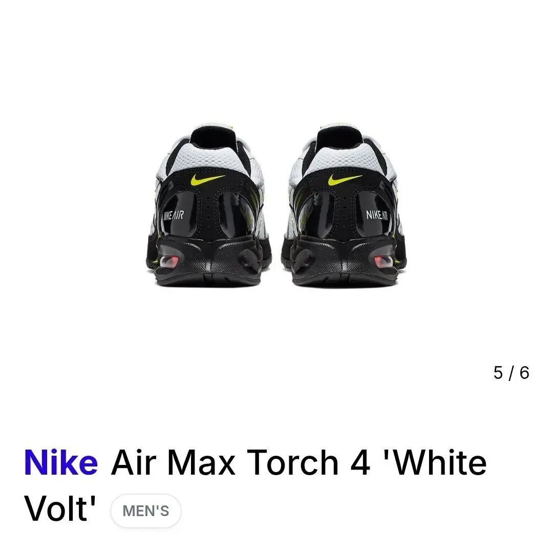 Nike shoes - Nike Air Max Torch 4 - CK0061-100 - White 4