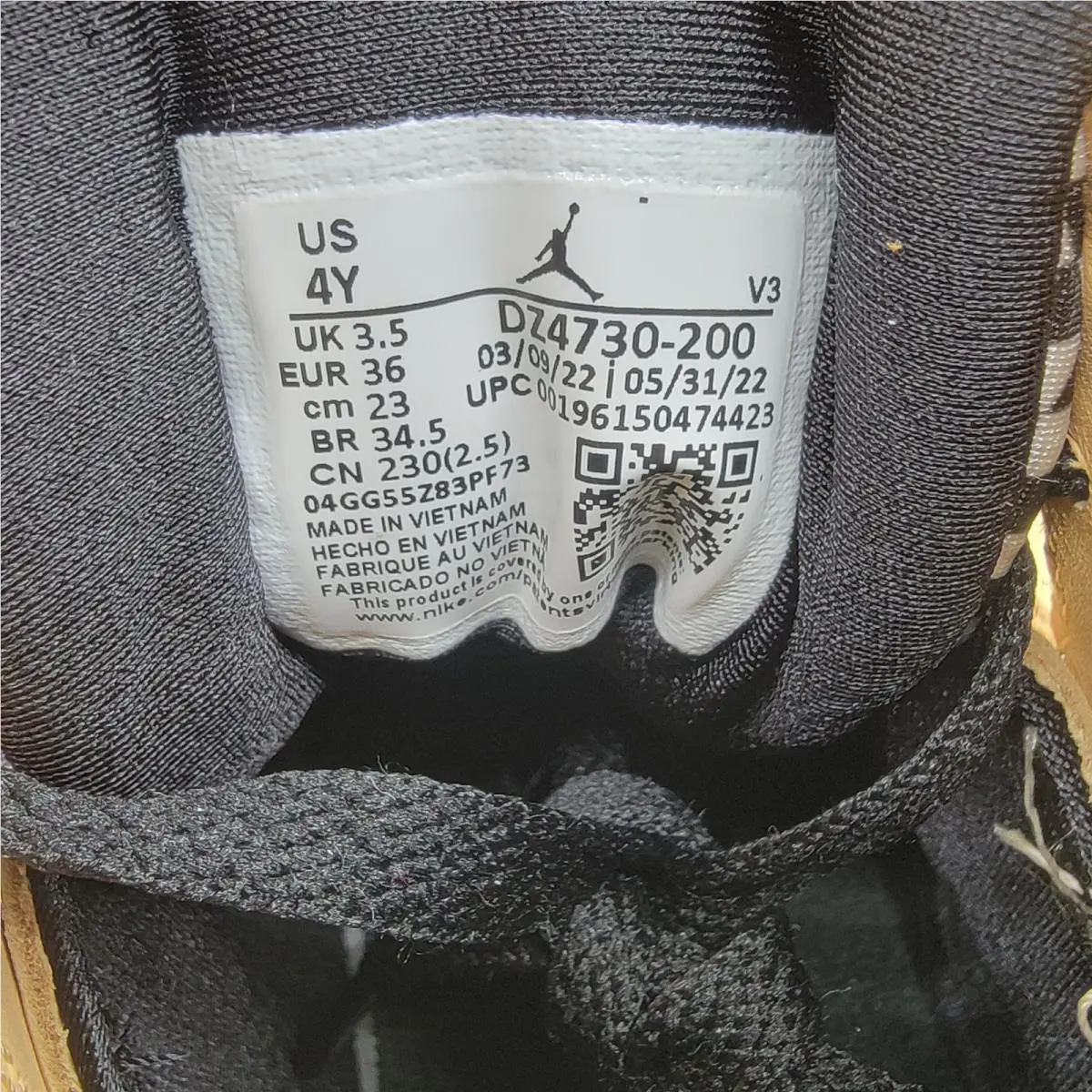 Nike shoes - Air Jordan 7 - Air - DZ4730 200 - Tan (UPC: 106050474423) 9