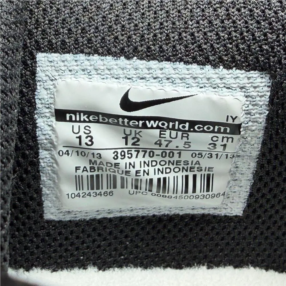 Nike shoes - 395770001 - 395770-001 - Gray 10