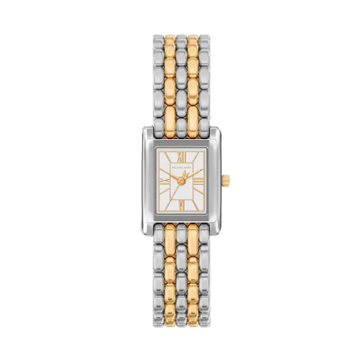 Michael Kors Women`s Essex Three-hand Two-tone 20MM Petite Two Tone