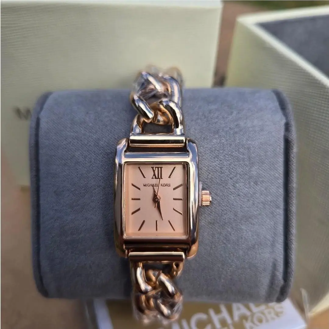 Michael Kors Women`s Emery Rose Gold Stainless Steel Watch 20MM