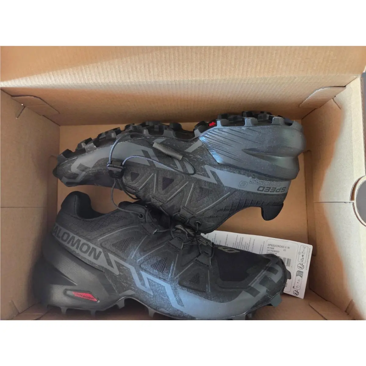 Salomon shoes - Salomon Speedcross 6 - Speedcross - L4174280022 - Black (UPC: 737566871651) 11