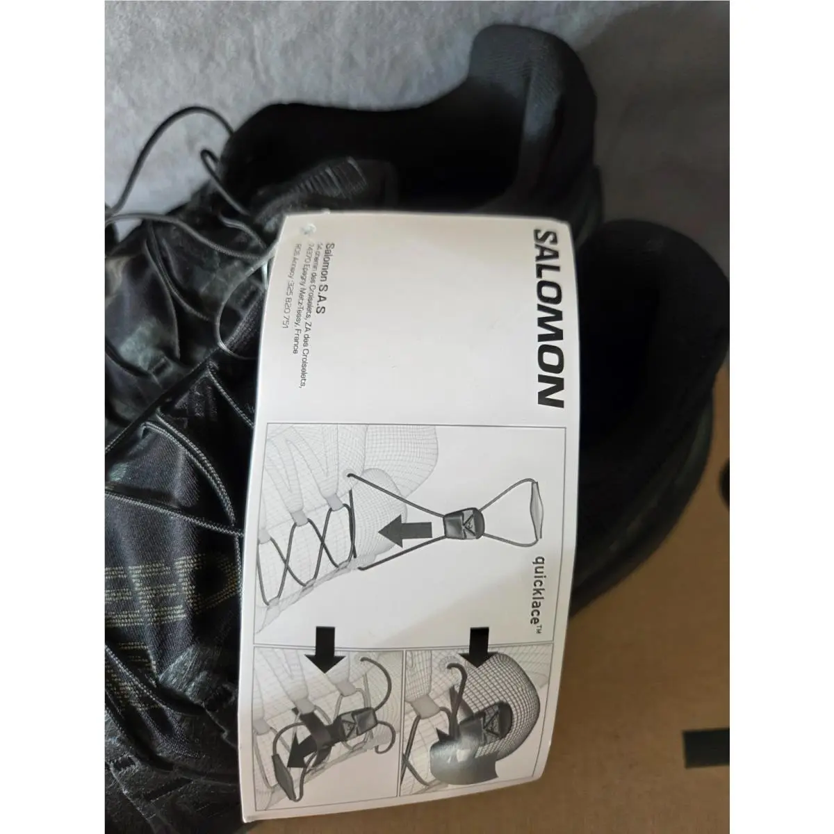 Salomon shoes - Salomon Speedcross 6 - Speedcross - L4174280022 - Black (UPC: 737566871651) 0