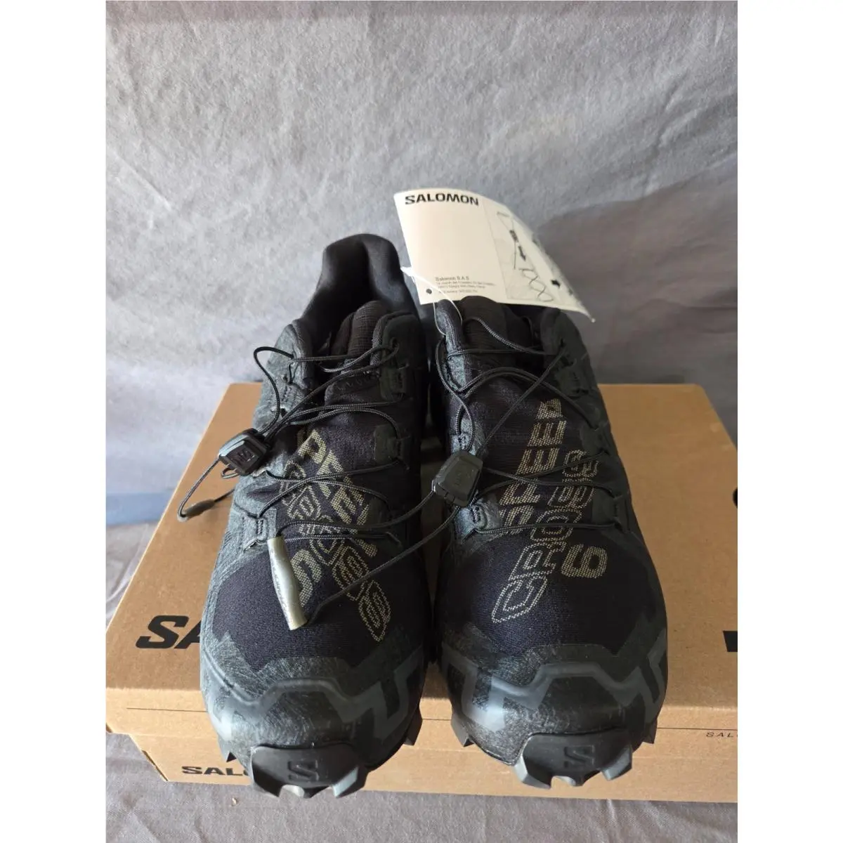 Salomon shoes - Salomon Speedcross 6 - Speedcross - L4174280022 - Black (UPC: 737566871651) 2