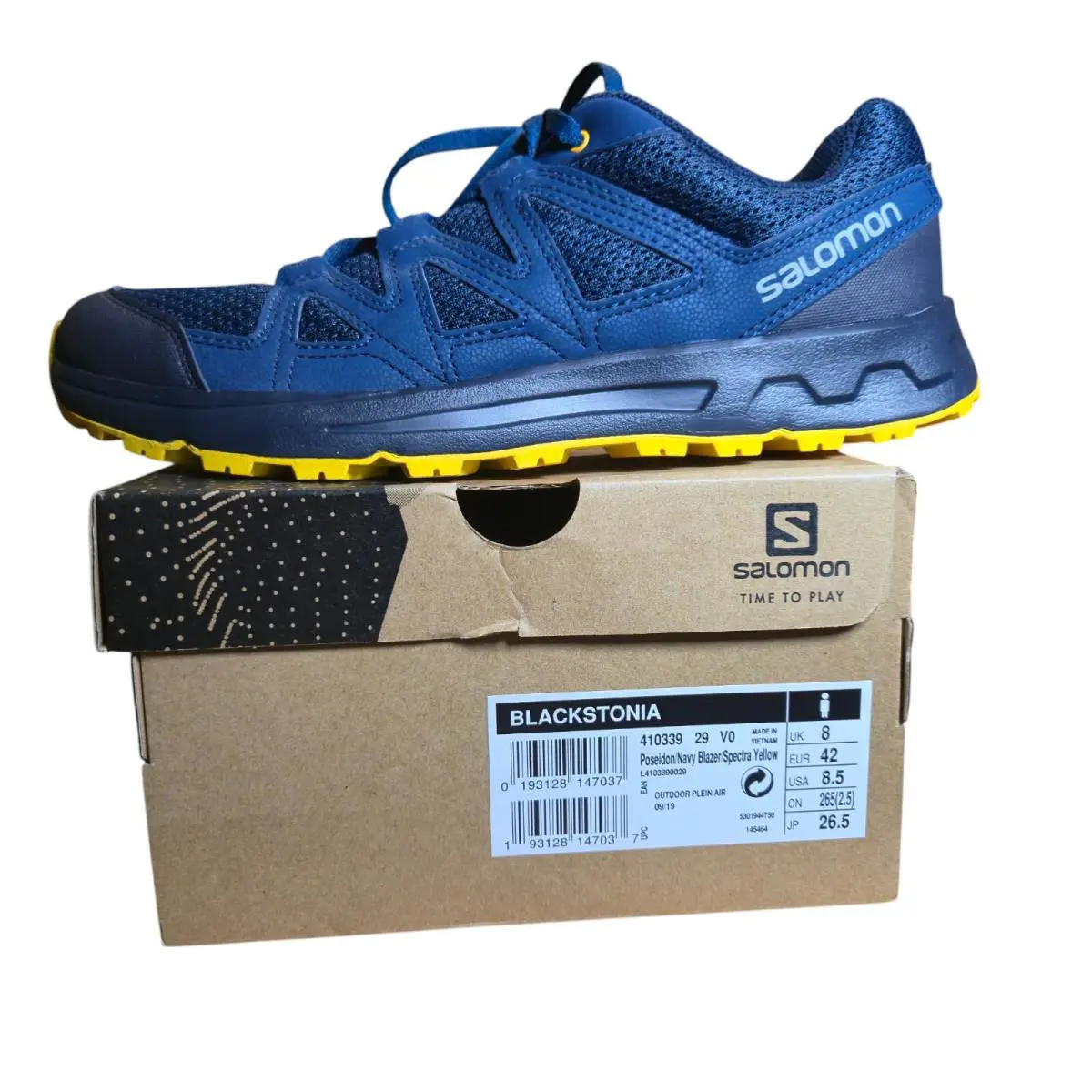 Salomon shoes - Blackstonia - Blackstonia - Blue 2