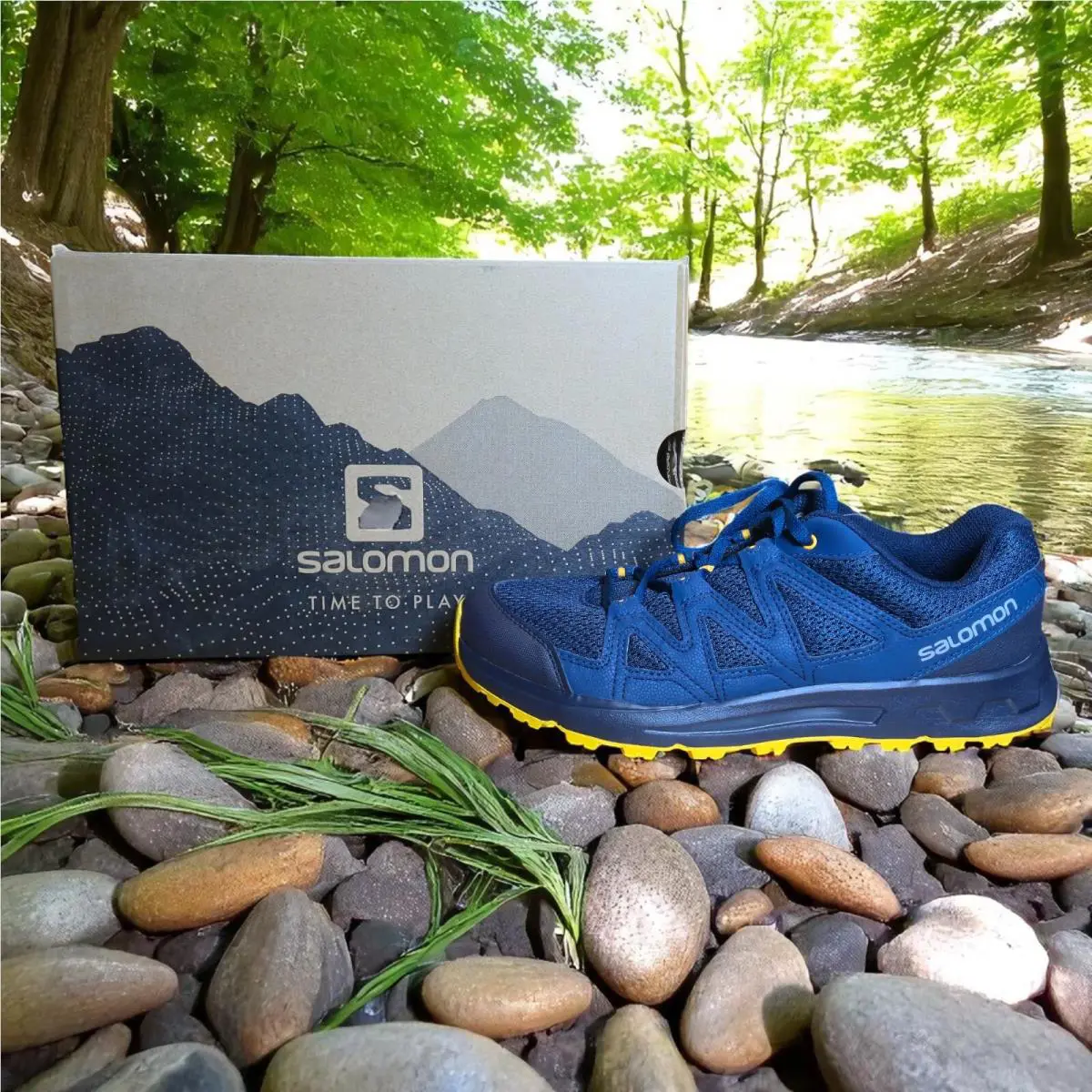 Salomon shoes - Blackstonia - Blackstonia - Blue 1