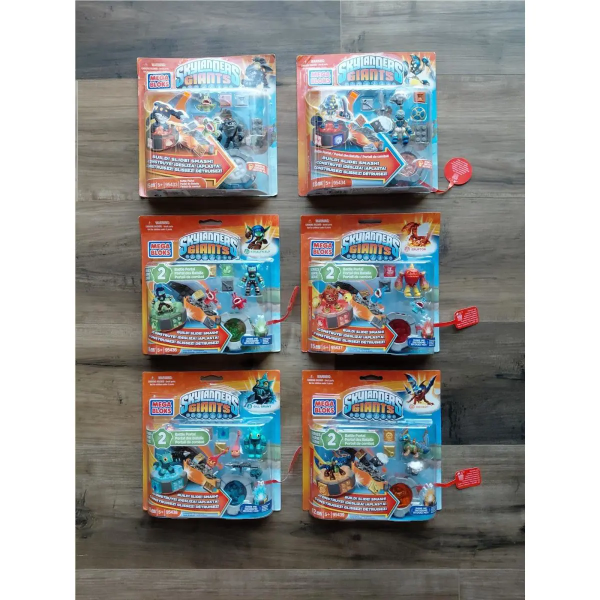 Mega Bloks Skylanders Giants Battle Portal 95433 95434 95436 95437 95438 95439