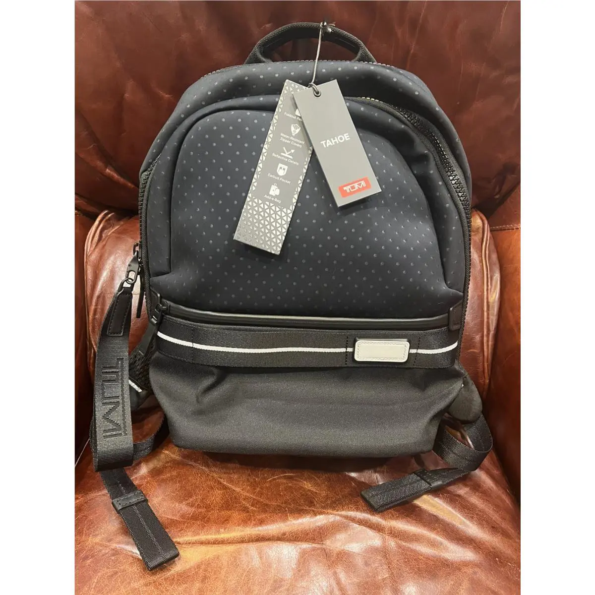 Tumi Tahoe Nottaway Backpack 144573-3466 Ink Tags