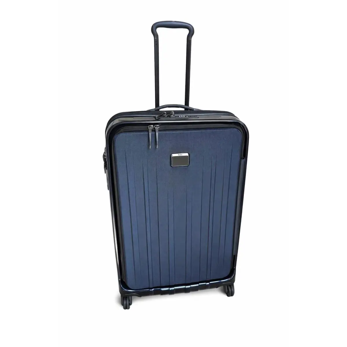 V4 30.5 Tumi Expandable 4 Wheel Extended Trip Suitcase Navy Blue