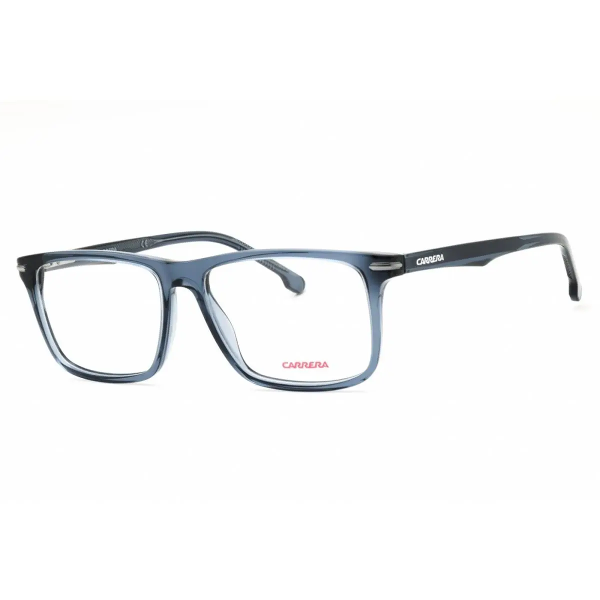 Carrera Men`s Eyeglasses Blue Plastic Rectangular Full Rim Frame 286 0PJP 00
