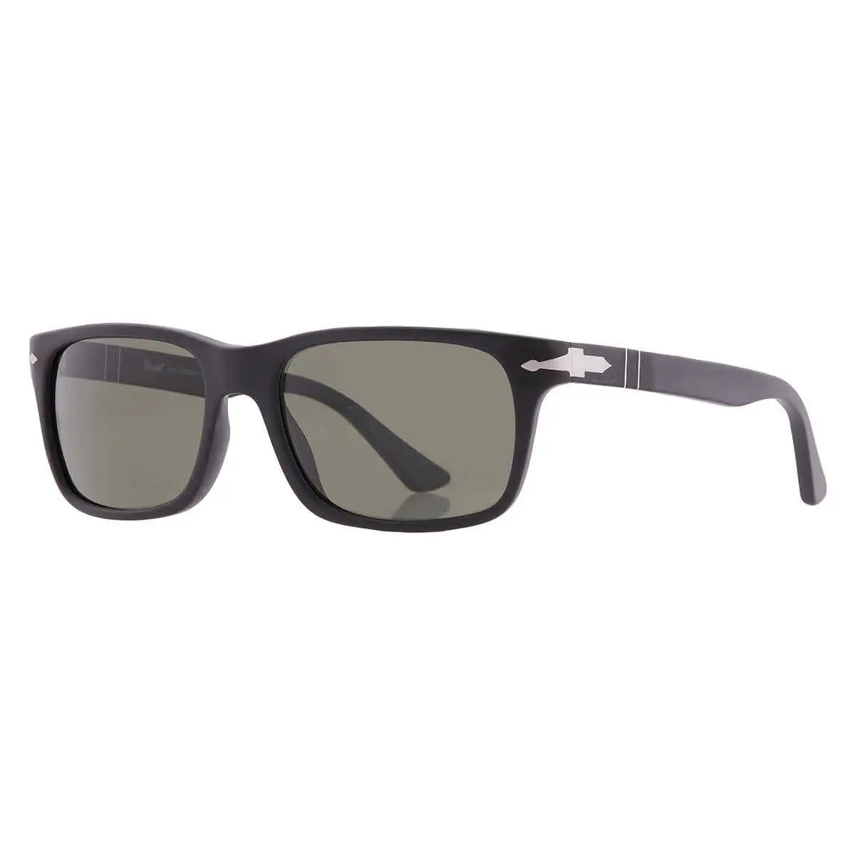 Persol Polarized Grey Rectangular Men`s Sunglasses PO3048S 900058 58