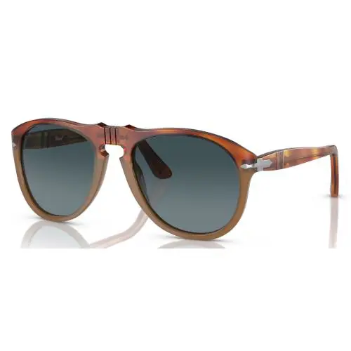 Persol Sunglasses PO0649 1025S3 Resina E Blue Polarized Gradient Lens 54mm