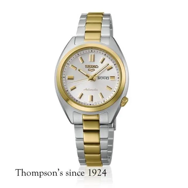 5 Sports Automatic White Dial SRE024 by Seiko