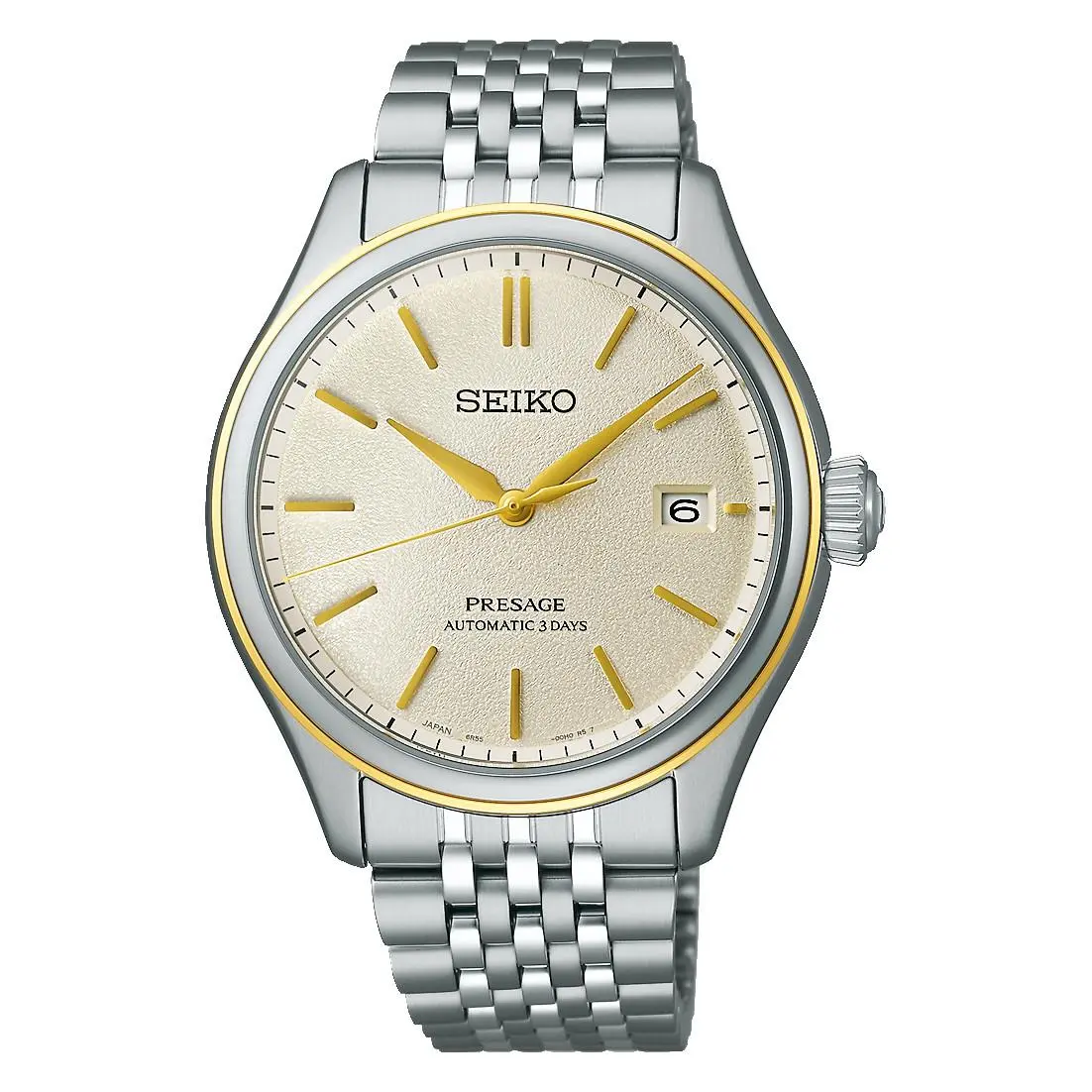 Presage Classic Series 40.2mm Ivory Dial Watch SPB478 by Seiko