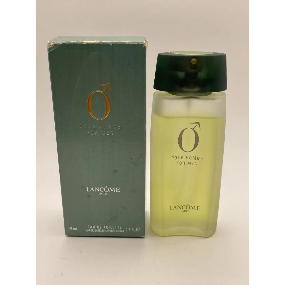 Lancome O Pour Homme 1.7oz 50ml De Toilette Rare 1990’s Version