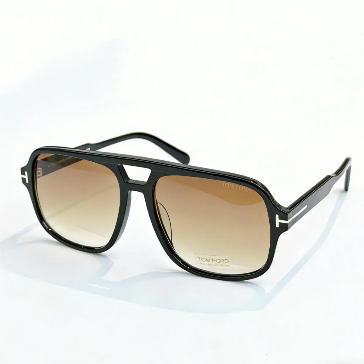 Tom Ford Bronson TF884 Unisex Sunglasses Black/brown 60-18 with Case