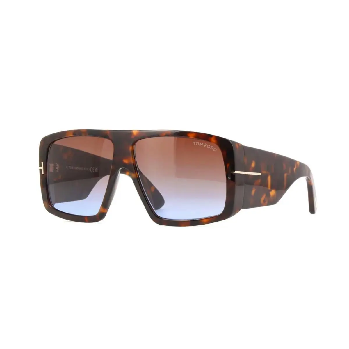 Tom Ford Raven FT 1036 Havana/brown Shaded 56F Sunglasses - Frame: Havana, Lens: Brown Shaded