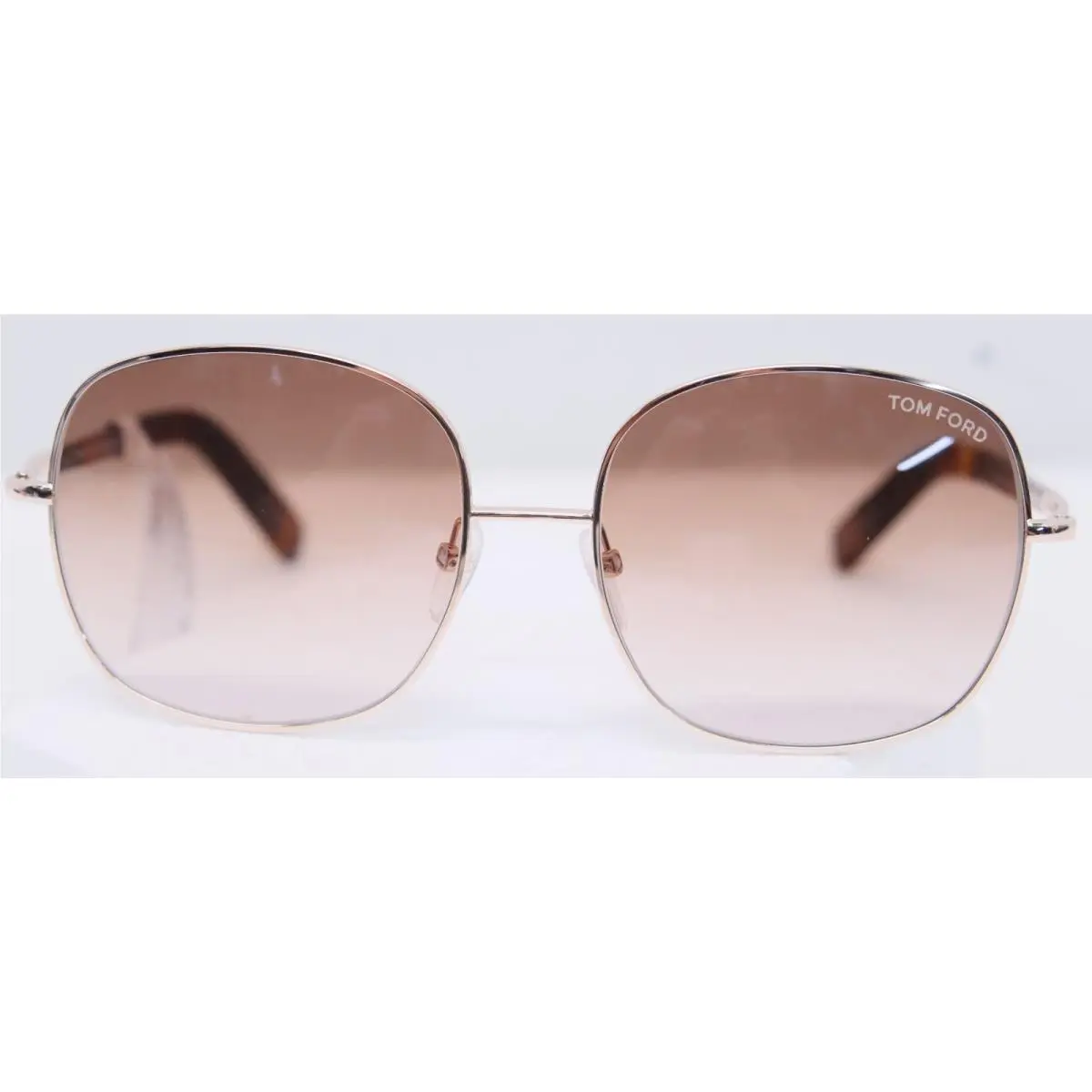 Georgina TF499 28F Oversized Gold/brown Gradient Sunglasses 1516 by Tom Ford
