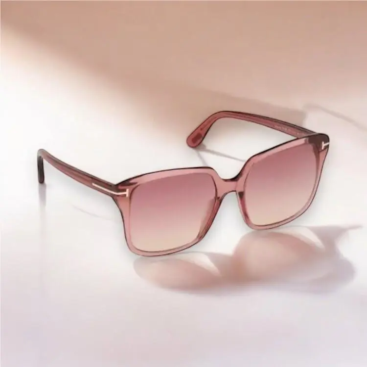 Tom Ford Faye-02 TF788 72T Rose /bordeaux Sunglasses 56-18-140mm B52mm Italy