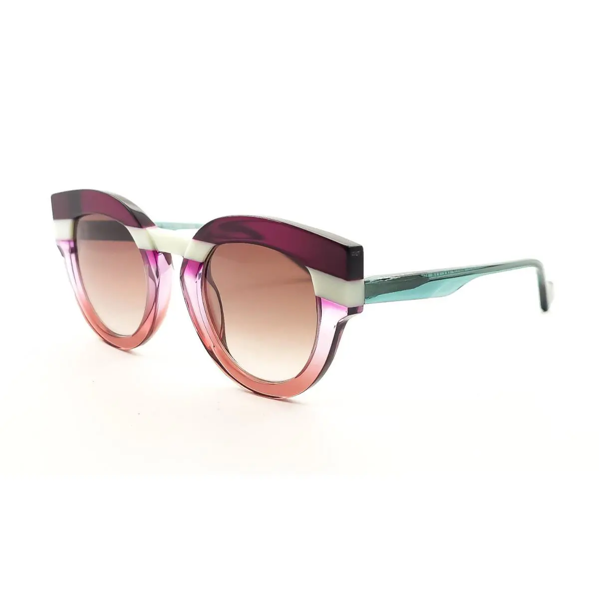 Tom Ford Face A Face Blank 1 Sunglasses 4595 Violet Gradient / Brown Gradient 50