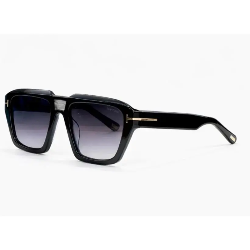 Tom Ford Icon Navigator FT1202 Unisex Sunglasses Black/gradient Gray 56-19-140mm