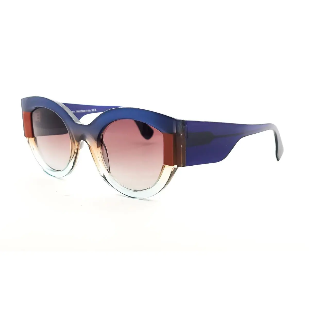 Tom Ford Face A Face Kakemo 1 Sunglasses 4176 Blue Gradient / Brown Gradient 49