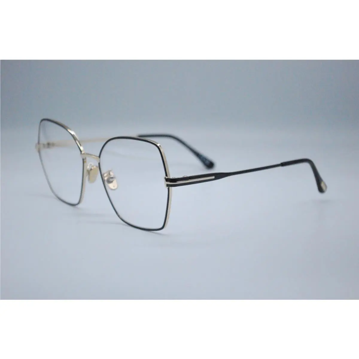 Tom Ford TF 5876-B 032 Gold Black Eyeglasses Frame 56-16