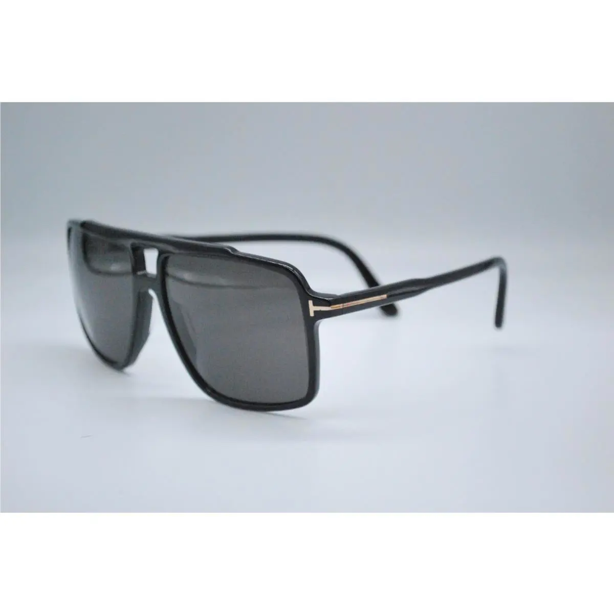 Tom Ford TF 1177 01A Shiny Black Grey Sunglasses Frame 59-15