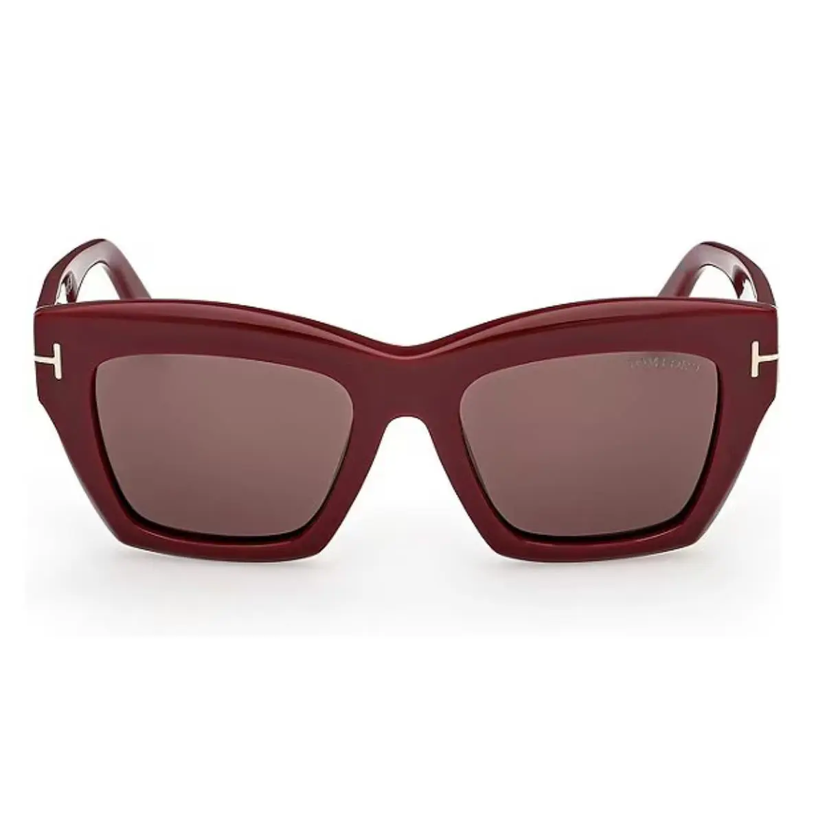 Tom Ford Luna TF Sunglasses Women 52mm Butterfly Red Oversized Luxury Designer