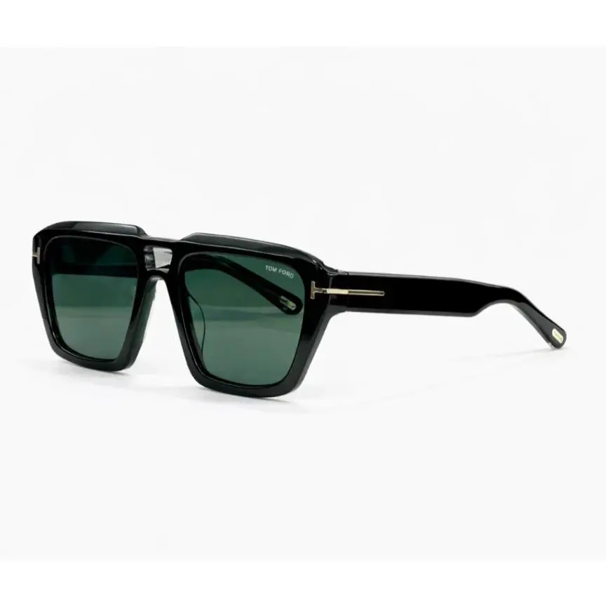 Icon Navigator FT1202 Unisex Sunglasses Black/green 56-19-140mm by Tom Ford