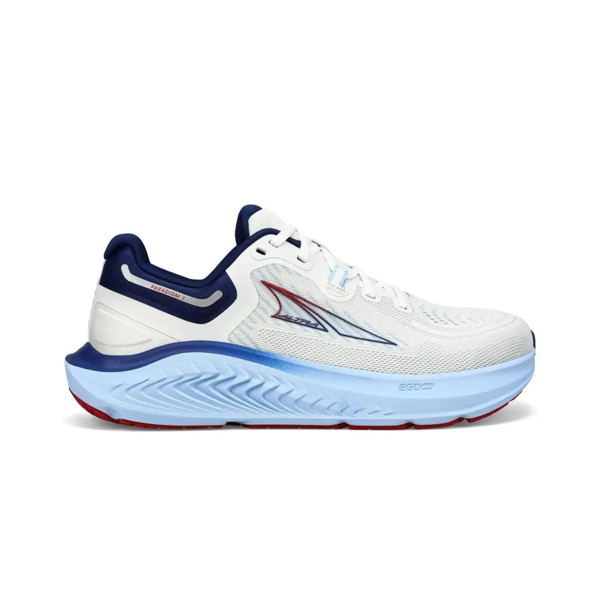 Altra Paradigm 7 AL0A82CG140 Sneakers Women`s 7.5B White Blue Road Running Shoes
