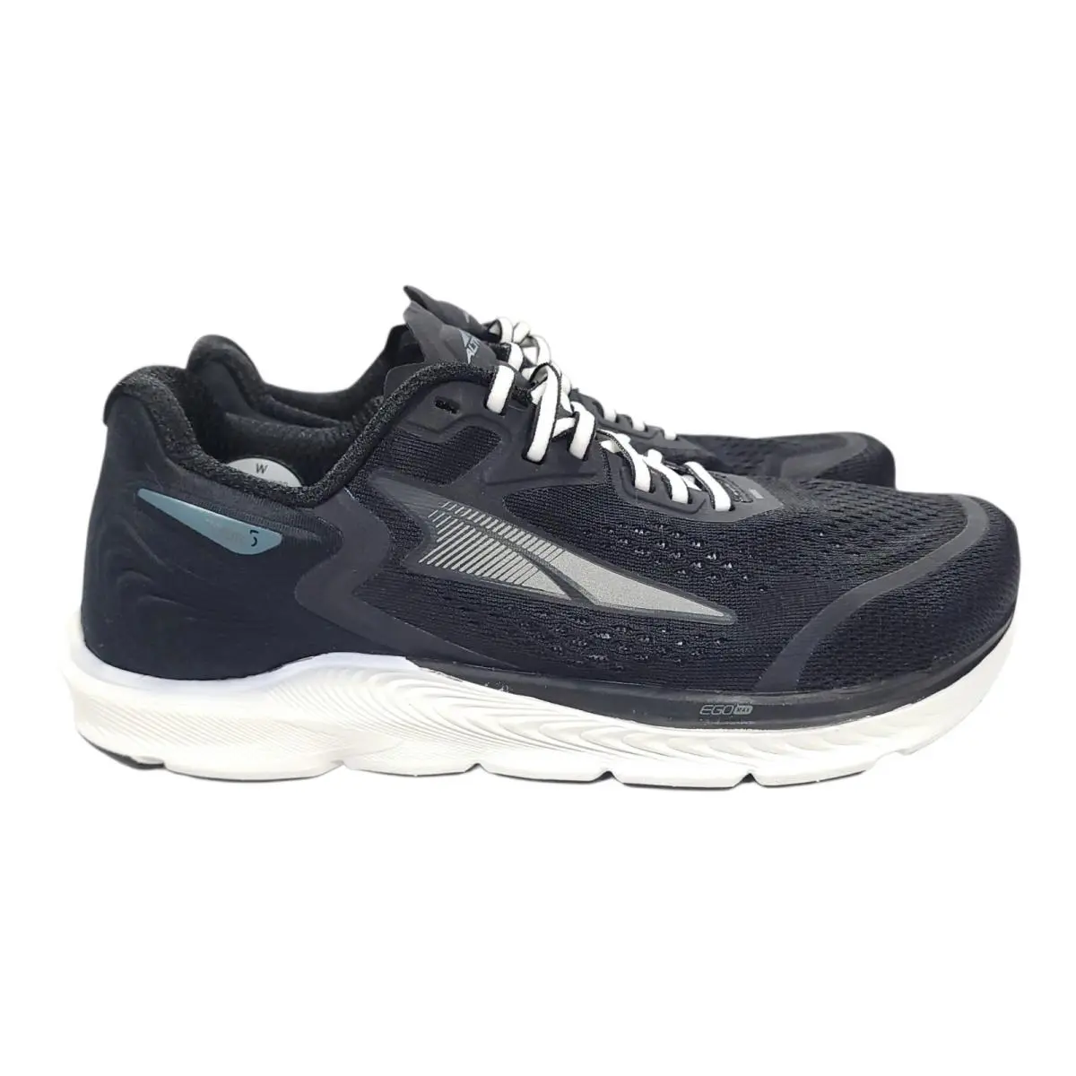 Altra Torin 5 Zero Drop Trail Running Shoes Women`s 8.5 Black White Ego Max - Black
