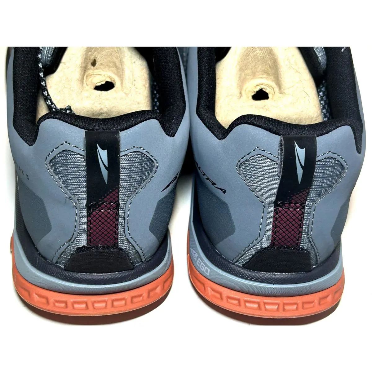 Altra shoes - ALTRA Lone Peak 5 - Lone Peak - ALOA4VQE280-090 - Gray/Orange (UPC: 194905432308) 3