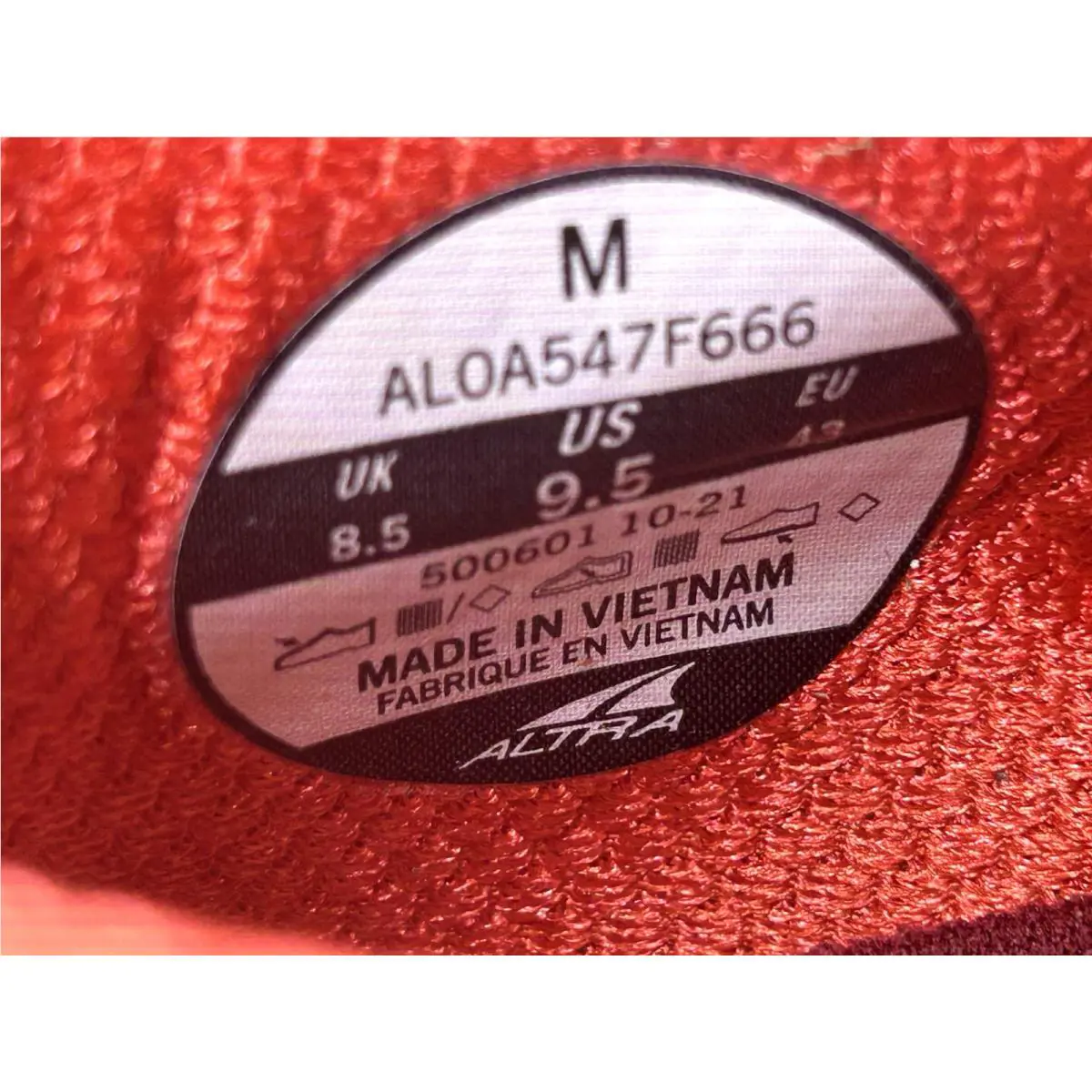 Altra shoes - ALOA547F666 - ALOA547F666 - Maroon 6