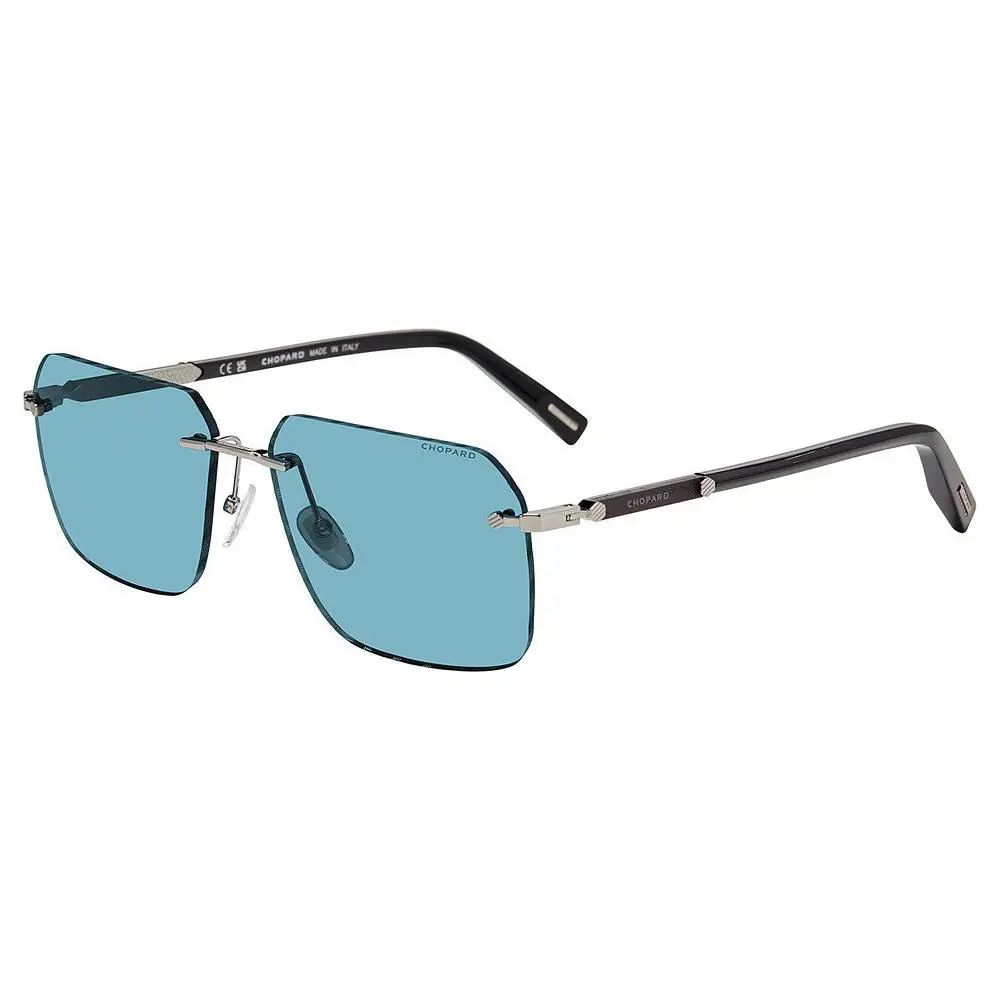 Chopard SCHL75 Sunglasses 509B Black Ruthenium 63mm Unisex
