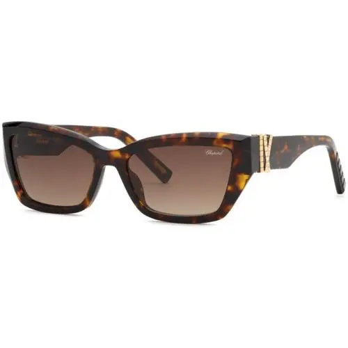 Chopard Sch 416 S Dark Havana 04bl Size 57 Sunglasses