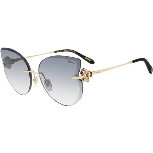 Chopard Schl 90 S Rose Gold/havana 300f Size 61 Sunglasses