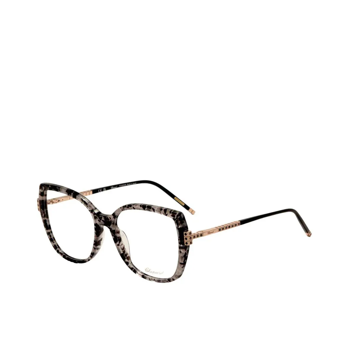 Chopard Women`s 55mm Black Grey Opticals VCH360S5503KU