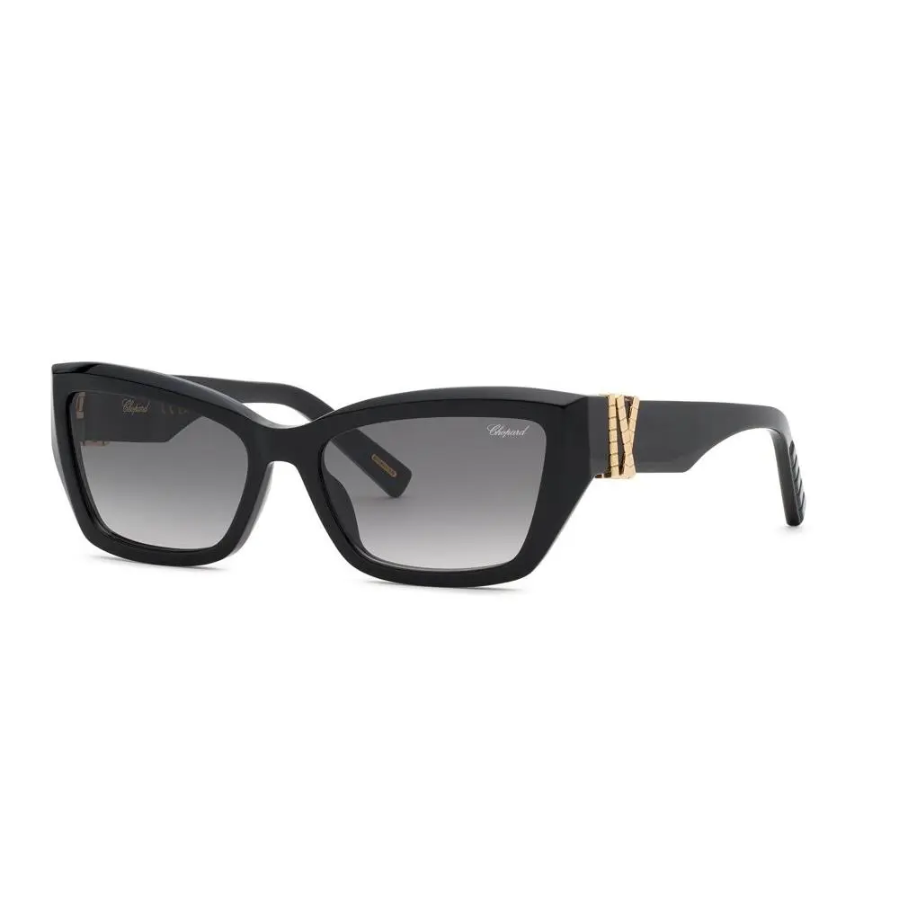 Chopard SCH416M Sunglasses 0700 Black 57mm Unisex