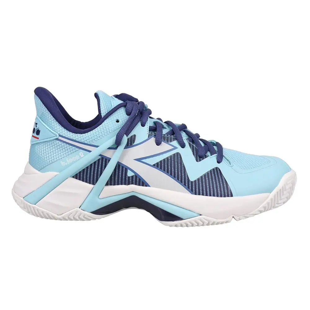 Diadora shoes - diadora B.Icon 2 Clay Tennis - 179107-D0267 - Blue 4