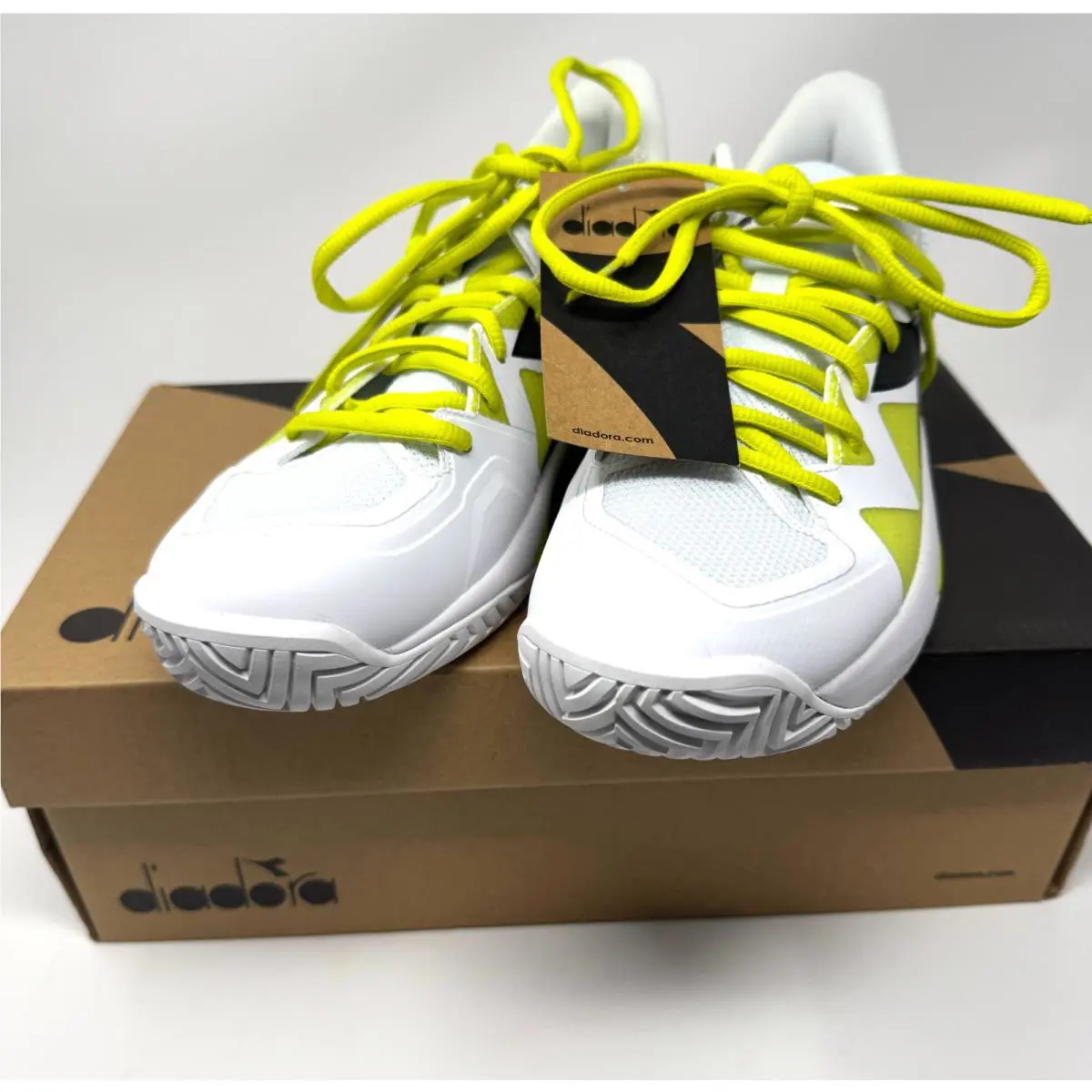 Diadora shoes - diadora B.Icon 2 All Ground Tennis - 179103-D0619 - Green, White (UPC: 197020072404) 0