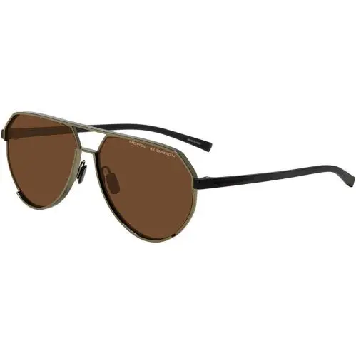 Design P 8996 Olive Green Brown d171 Size 61 Sunglasses by Porsche