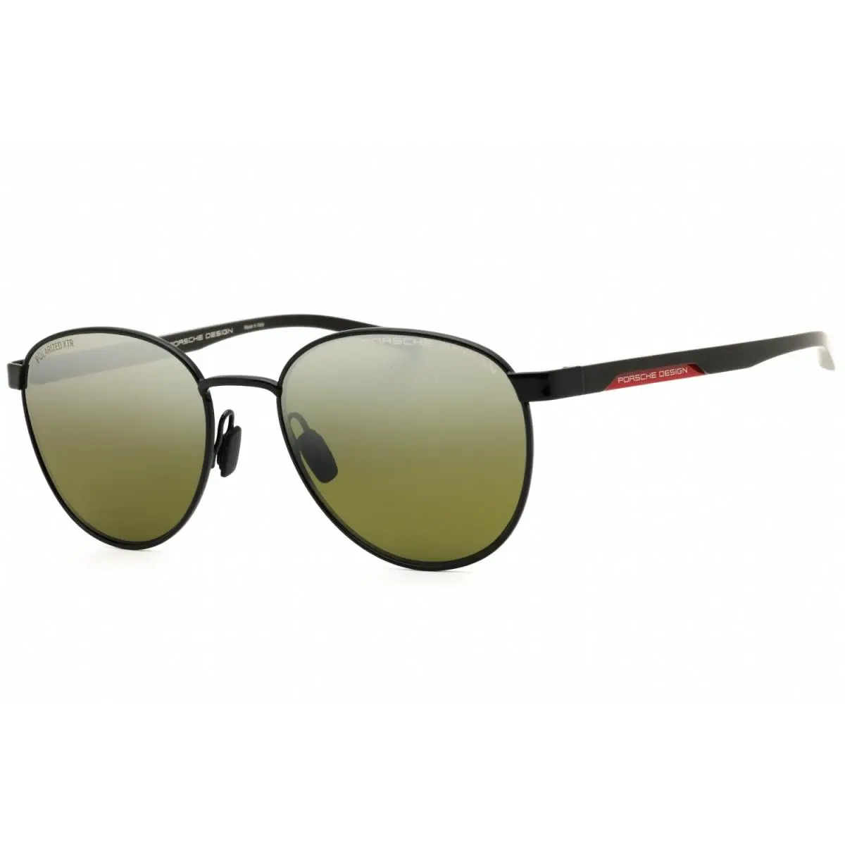 P8945 54A Sunglasses Black Frame Green Lenses 54mm by Porsche