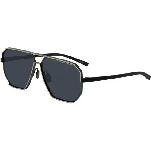 Design P 8995 Dark Grey/green d187 Size 63 Sunglasses by Porsche
