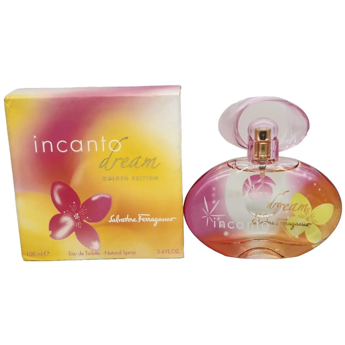 Salvatore Ferragamo Incanto Dream Golden Edition For Women Eau de Toilette Spray 3.4 fl oz