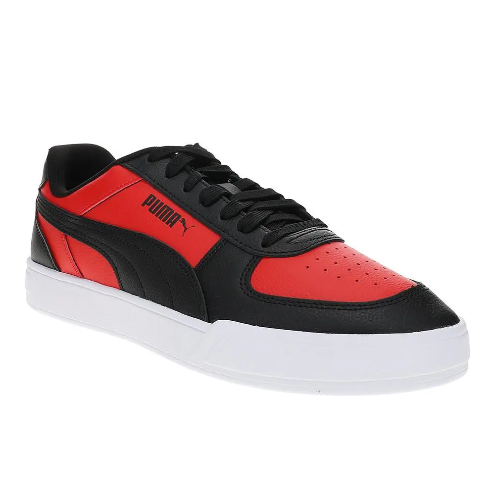 Puma shoes - PUMA Carter Leather Lace Up - 39519313 - Red 0
