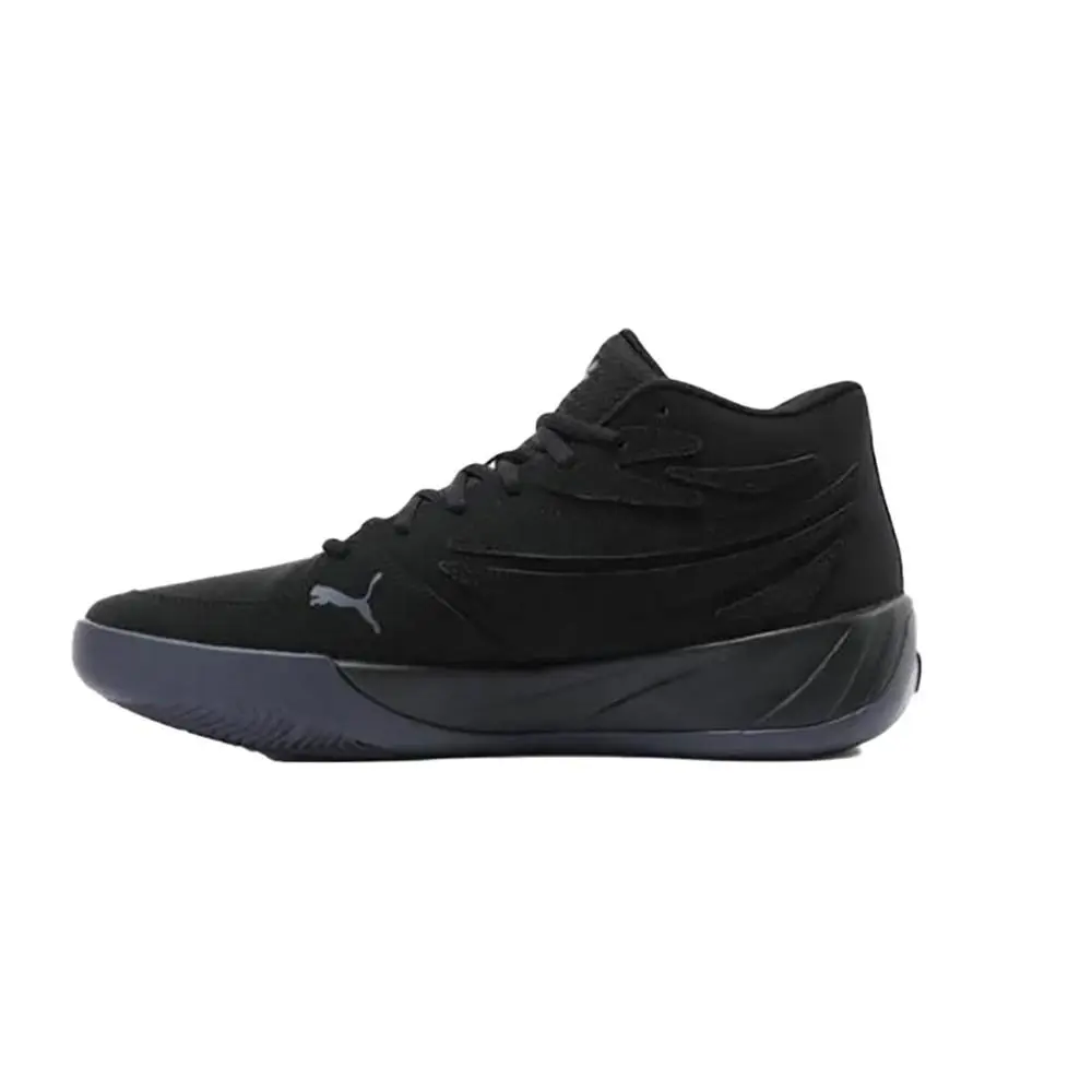 Puma shoes - PUMA Court Pro Nubuck Basketball - 31113704 - Black 1