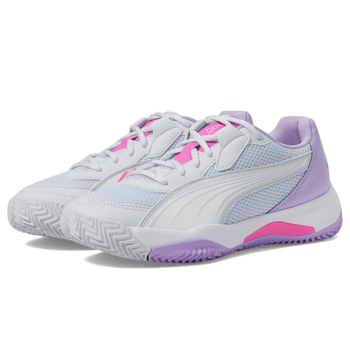 Puma shoes - Silver Mist/Puma White/Vivid Violet 5